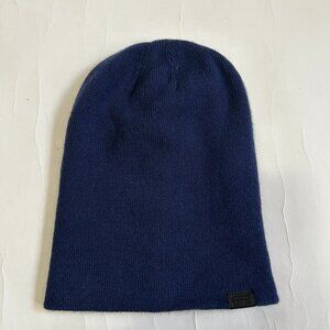 G-Star Originals Raw Effo Long Beanie Navy Blue Knitted Hat Cap D03605.K027.1305